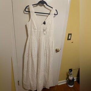 INC International Concepts White Maxi Dress